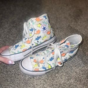 Converse, white, size 4.5 youth